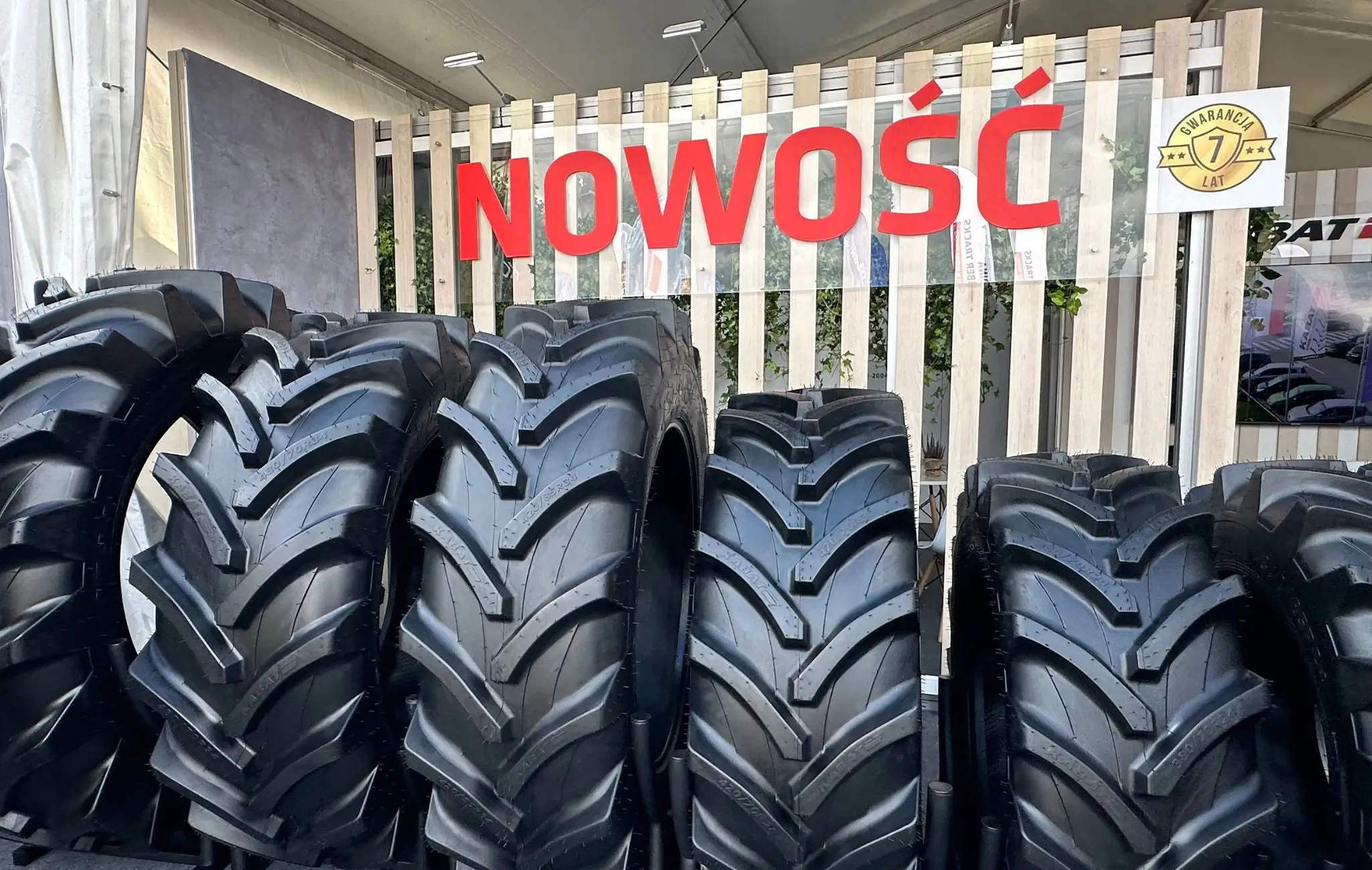 Podczas targów AGRO SHOW odbyła się premiera opon radialnych Kabat