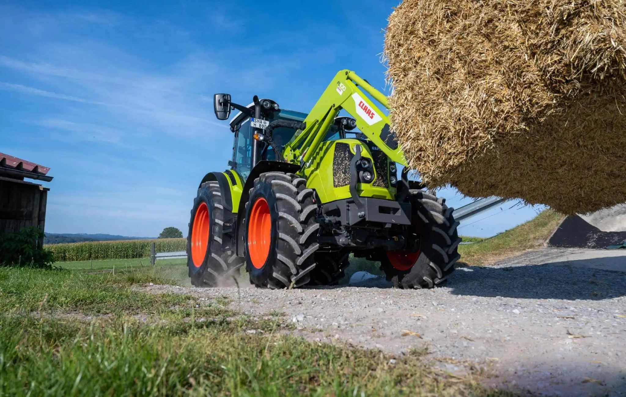 Opony Vredestein Traxion od lat są dostępne dla większych modeli ciągników CLAAS