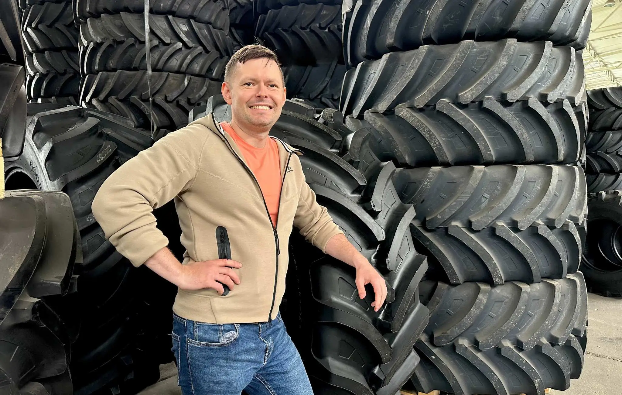 Michał Nibelski z firmy TyreTrade