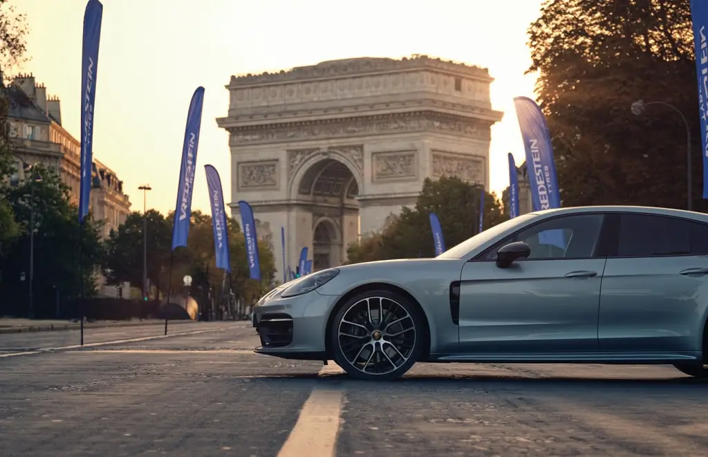 Porsche Panamera na oponach Vredestein Ultrac Pro