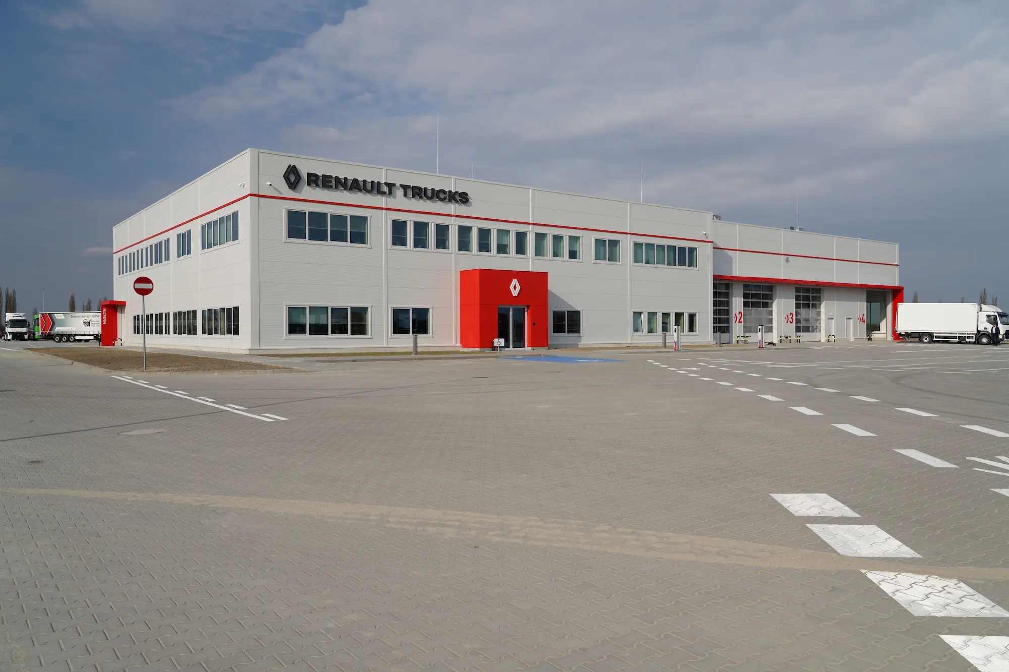 Serwis zapewnia kompleksową obsługę pojazdów Renault Trucks
