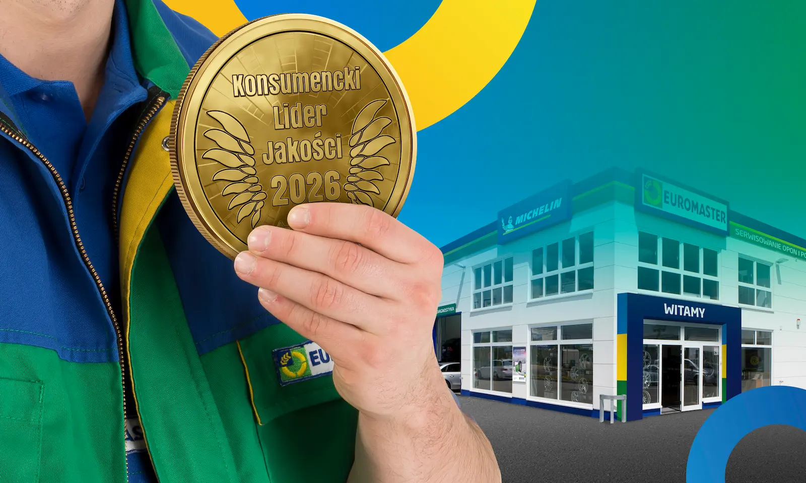 Euromaster nagrodzony tytułem Konsumenckiego Lidera Jakości 2026