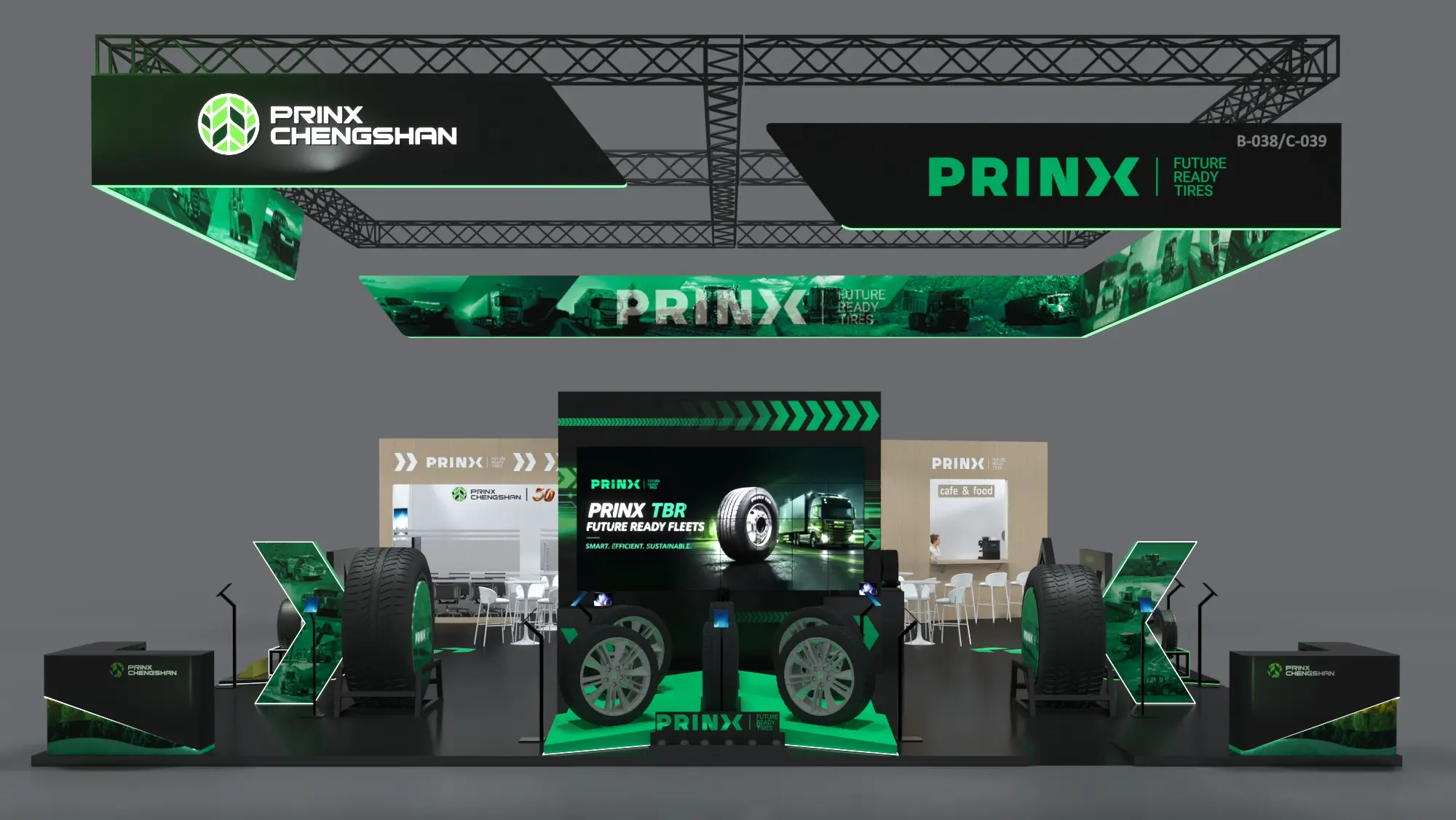 PRINX podczas The Tire Cologne