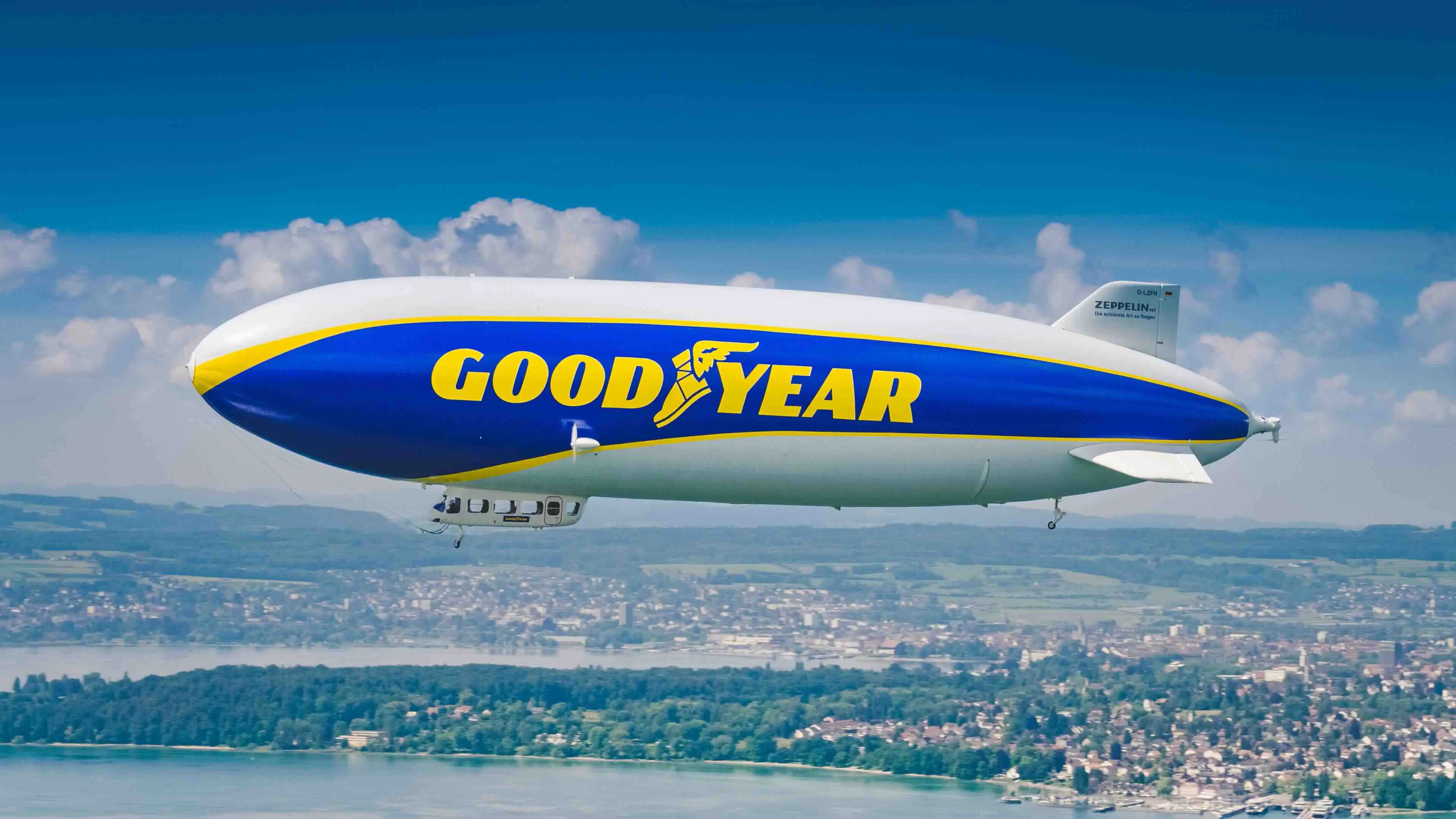 Goodyear rozpoczął eksperymenty ze statkami powietrznymi już w 1910 roku