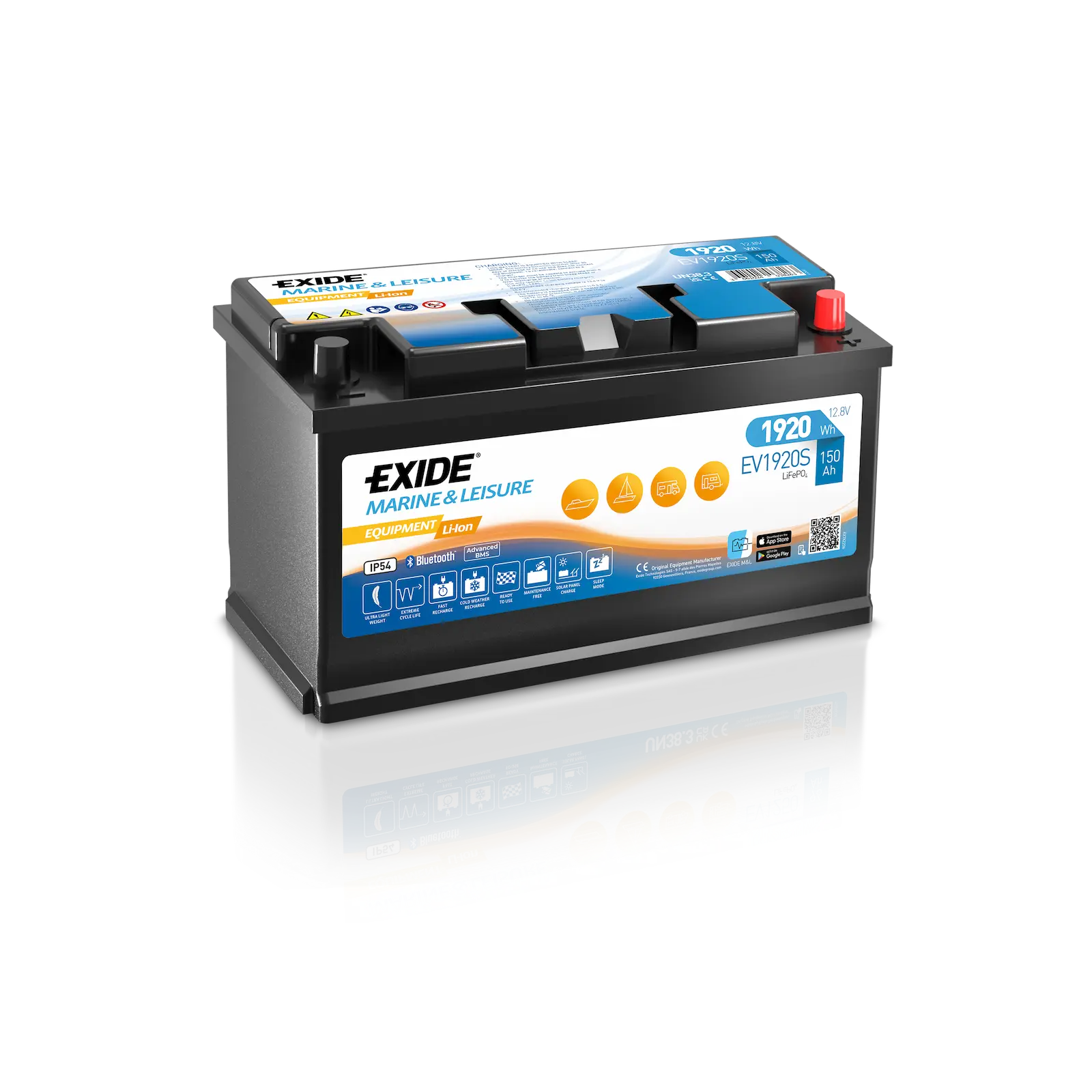 Akumulator należy do gamy Marine & Leisure Equipment Li-Ion