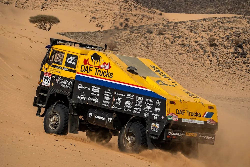 DAF 3300 „The Bull” w akcji na trasie Dakar Classic 2026