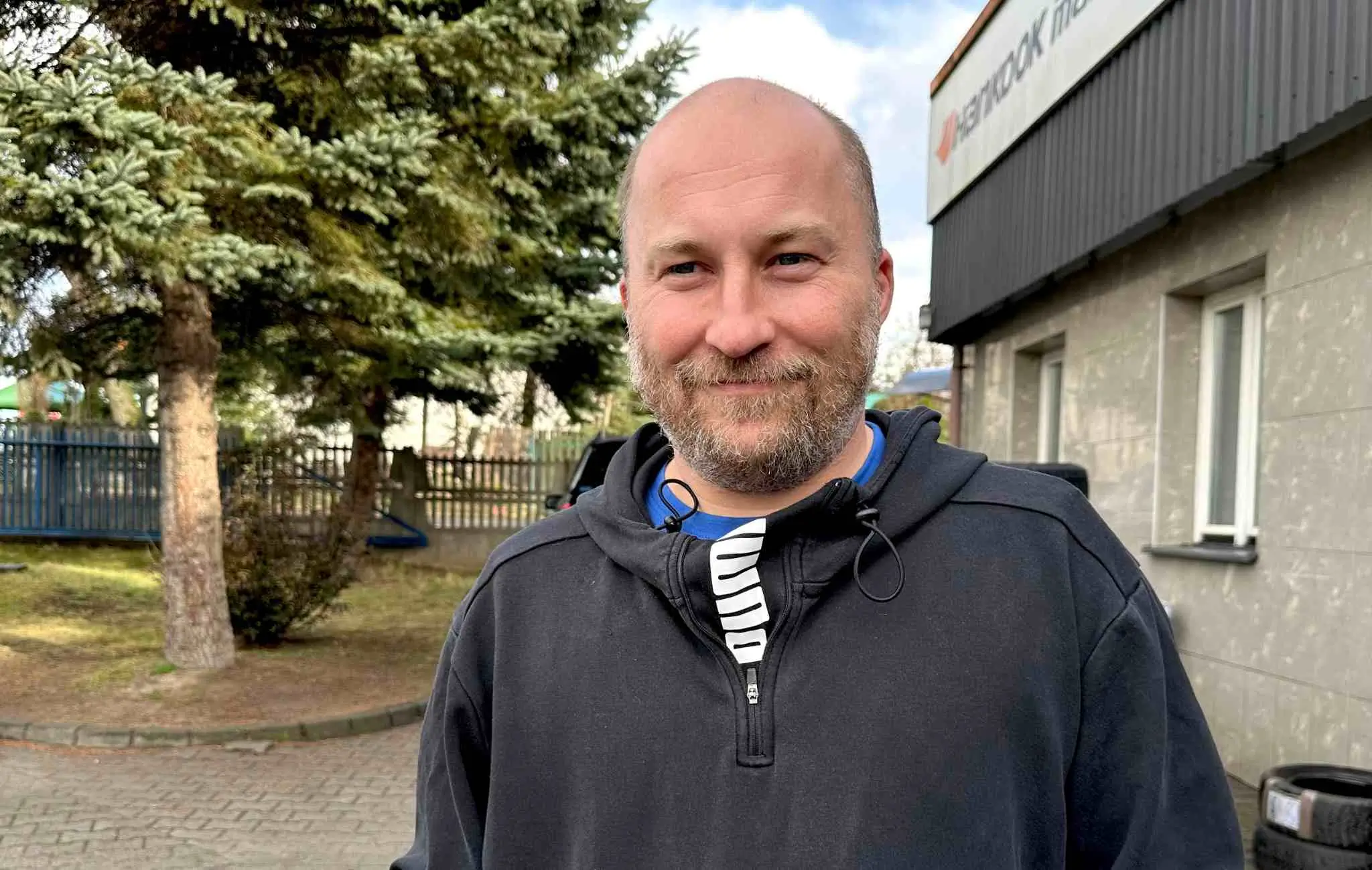 Grzegorz Korzeń, warsztat sieci Partner Opony Polska w Dębicy