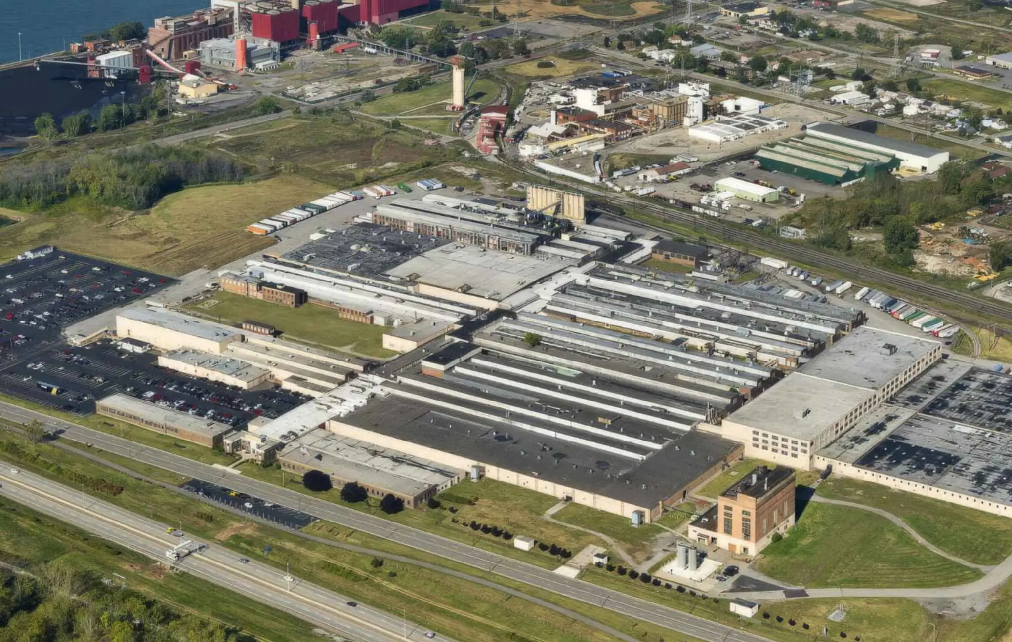 Zamknięta w 2024 roku fabryka Sumitomo Rubber USA w Tonawanda, Nowy Jork