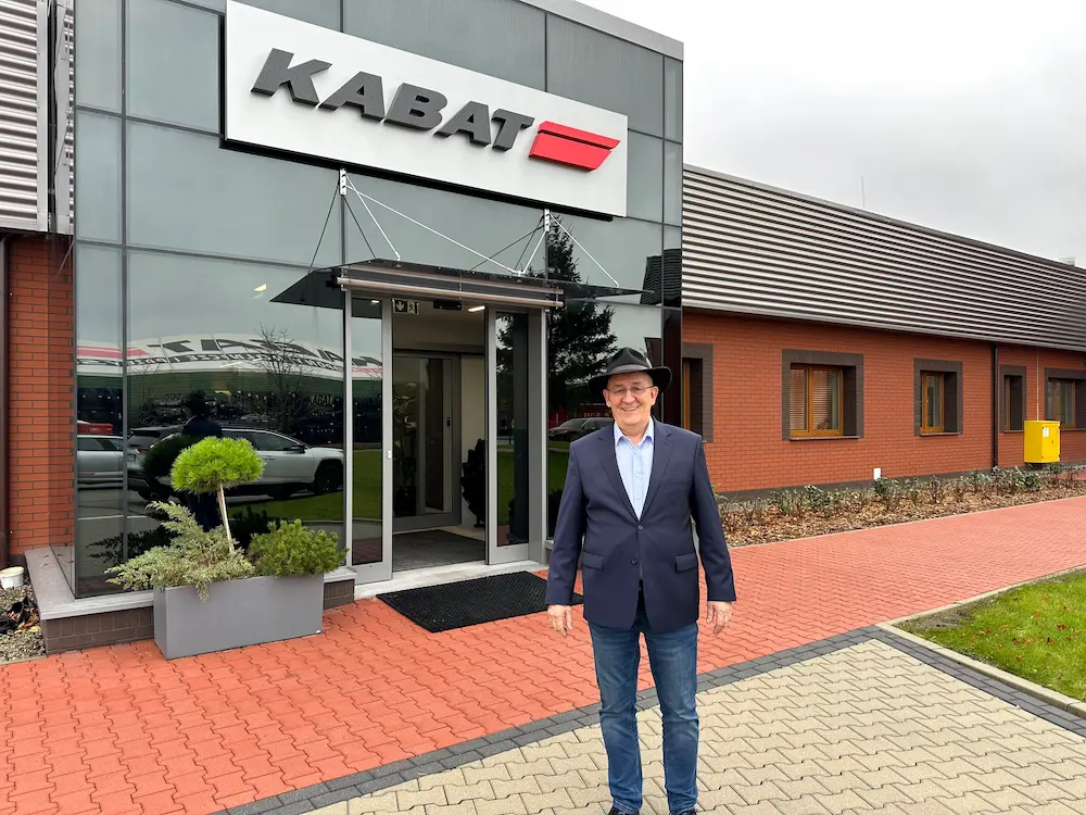 Andrzej Kabat, właściciel firmy KABAT TYRE