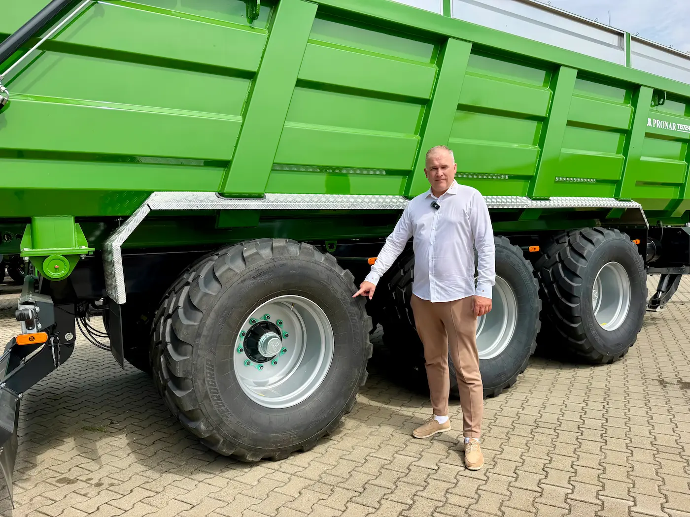Piotr Jasiuk, Pronar Wheels