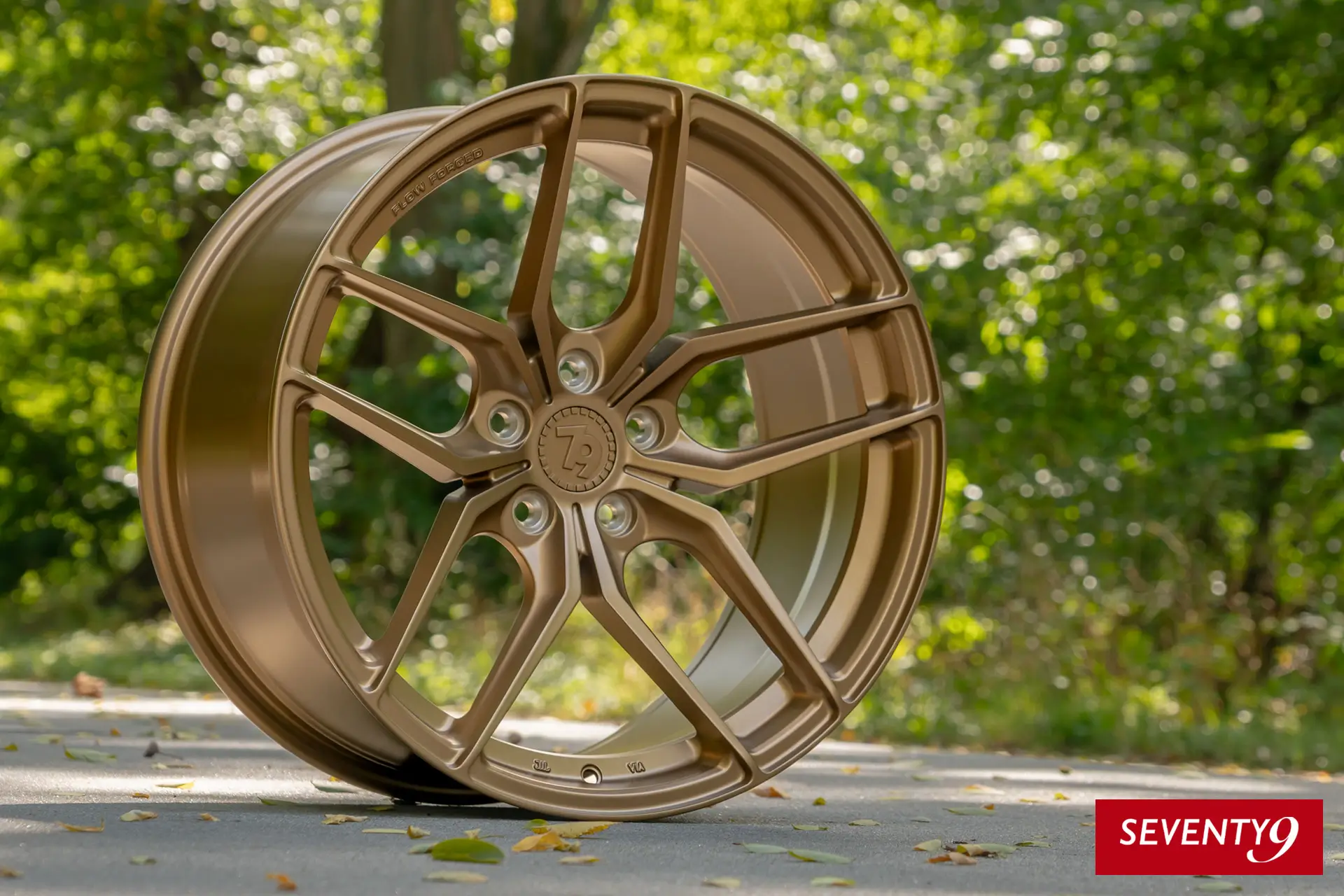 Felga aluminiowa Seventy9 SCF-Y w wykończeniu SNB (Sand Bronze)