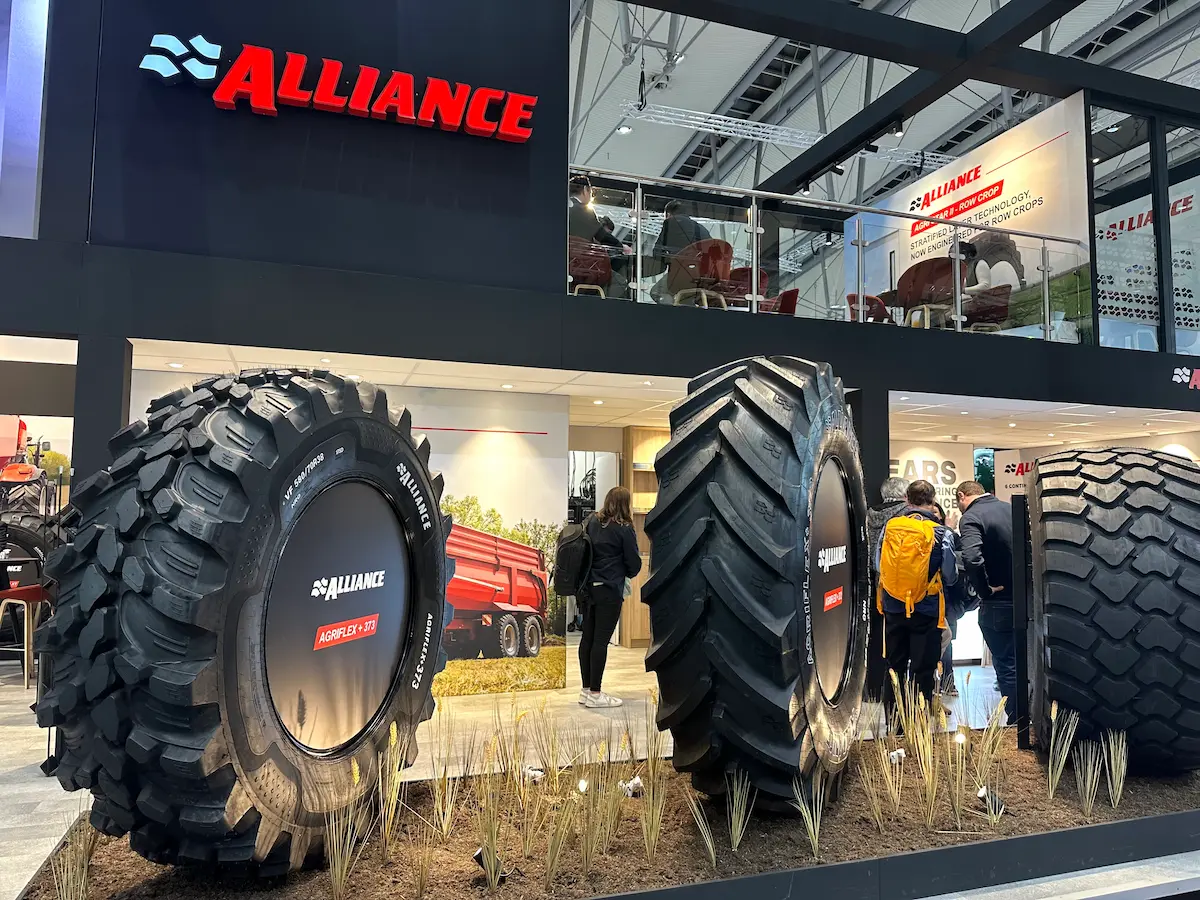 Stoisko Alliance podczas targów Agritechnica 2025. Fot. Opony.Media