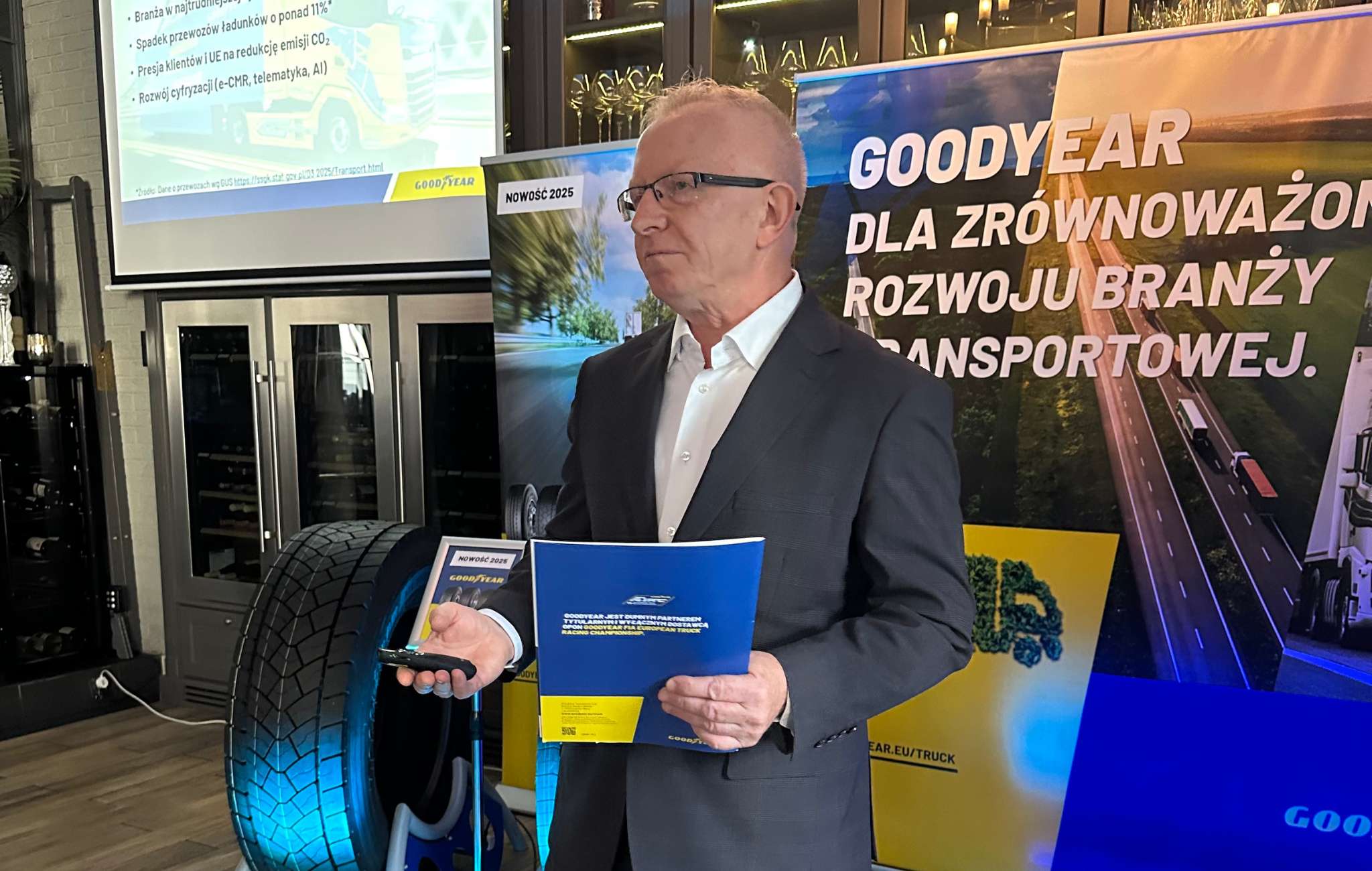 Janusz Krupa, Goodyear