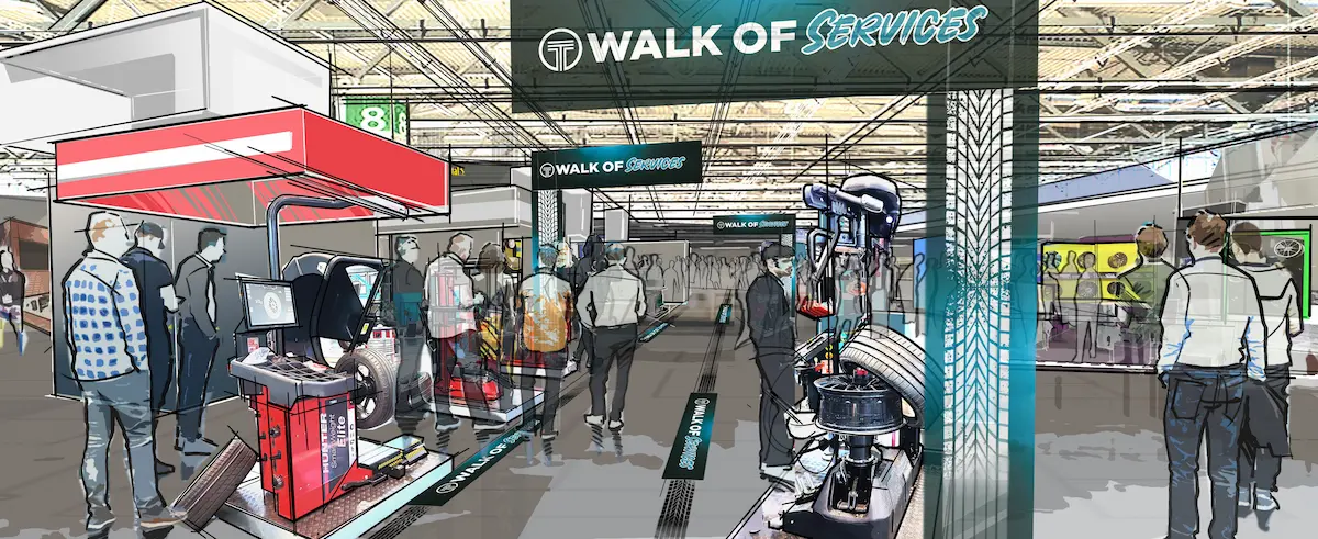 Walk of Services - wizualizacja