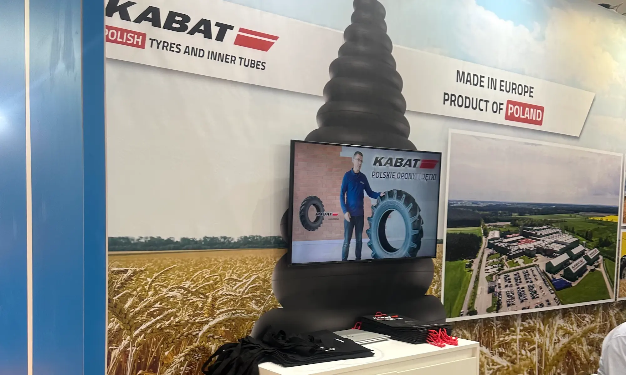 Polska firma KABAT TYRE to stały wystawca na targach w Dubaju