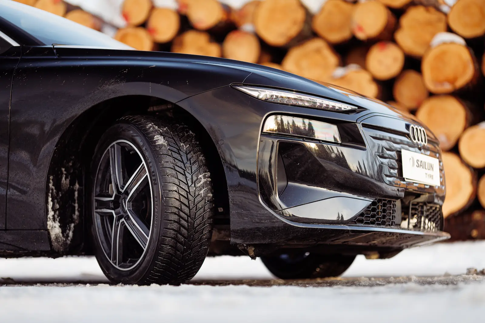 Audi A6 na oponach Alpine Evo2