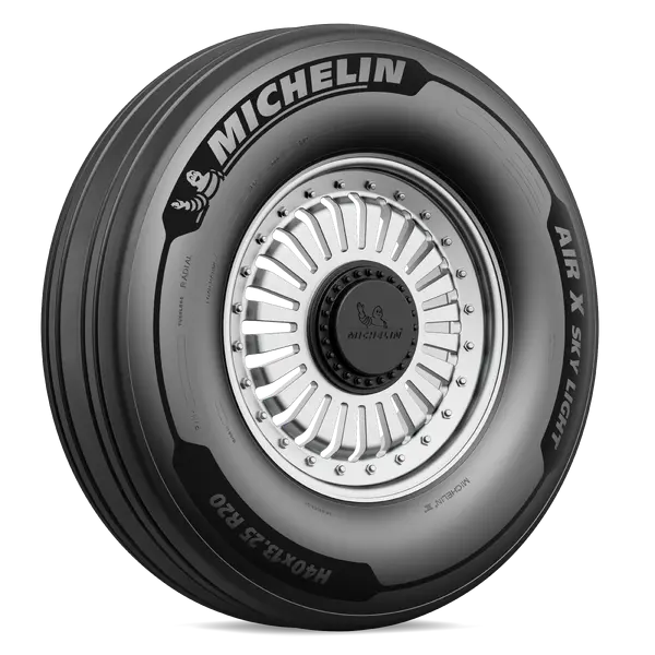 Opona lotnicza Michelin Air X Sky Light przeznaczona do samolotu Falcon 10X