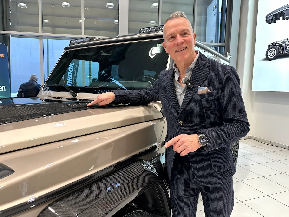 Roland Hehner, Director of Sales Central Germany and Head of Product & Tuning at Hankook Tyres Germany. Fot. Opony.Media