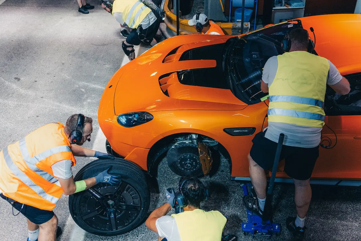 Model CONCEPT AMG GT XX został wyposażony w opony MICHELIN Pilot Sport 5 energy