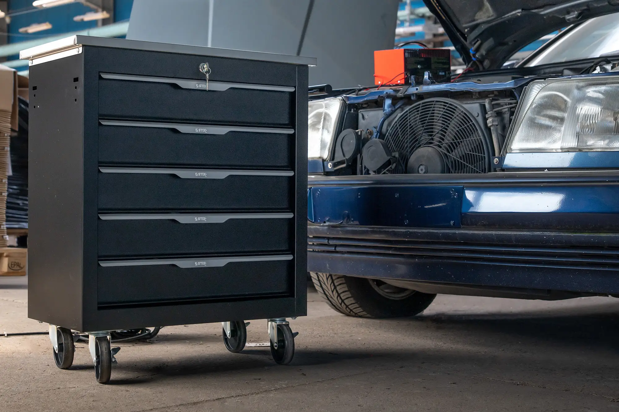 Szafka narzędziowa - 5 szuflad GarageGo P5 - Stix