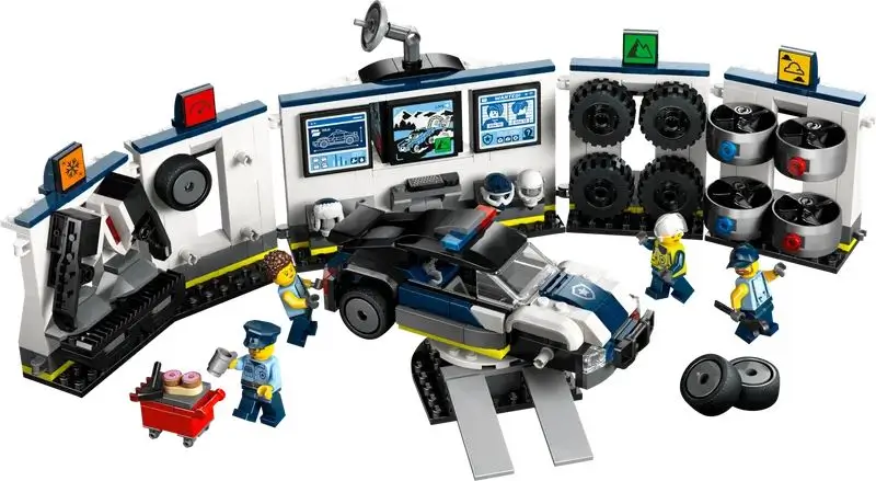 LEGO ma swój udział w branży oponiarskiej – teraz także bardziej ekologiczny. Fot. LEGO